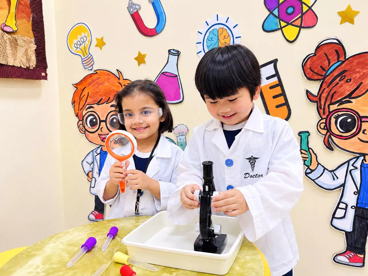 British EYFS curriculum integrated with STEM